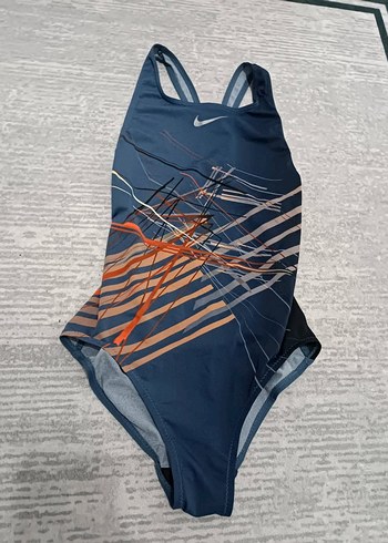 Nike Lacivert Baskılı İnce Askılı Mayo - Görsel 2