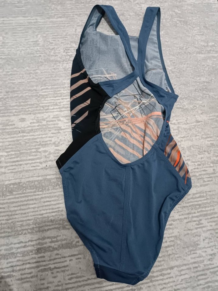 Nike Lacivert Baskılı İnce Askılı Mayo - Görsel 3