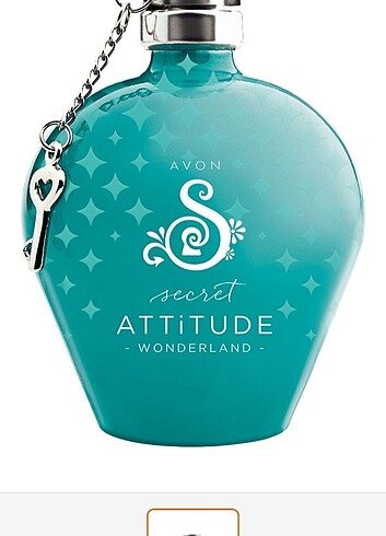 Avon secret attitude wonderland edt 50 ml kadin parfum