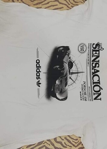 l Beden beyaz Renk Adidas porsche design tisort