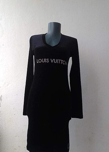 Louis vuitton elbise kadife
