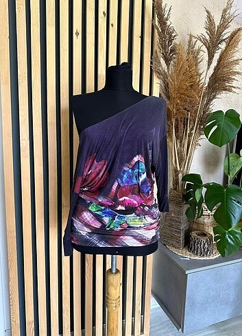 m Beden Karisik desenli desigual elbise