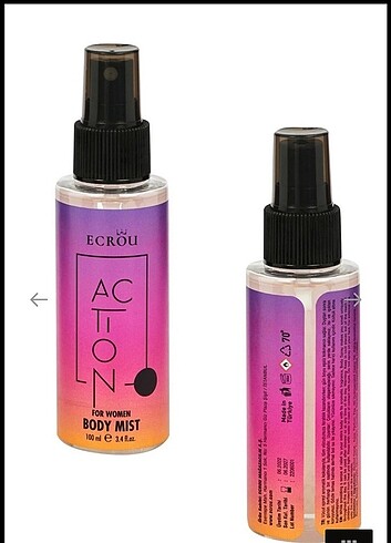 Ecrou body mist 3lu. Guzel hediyelik de bir settir - Görsel 2