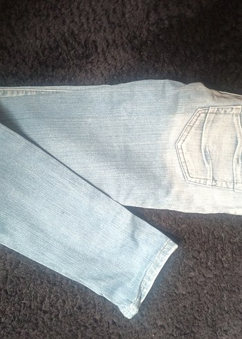 26 Beden Kadın Gri Bağcıklı Kemerli Skinny Denim Pantolon