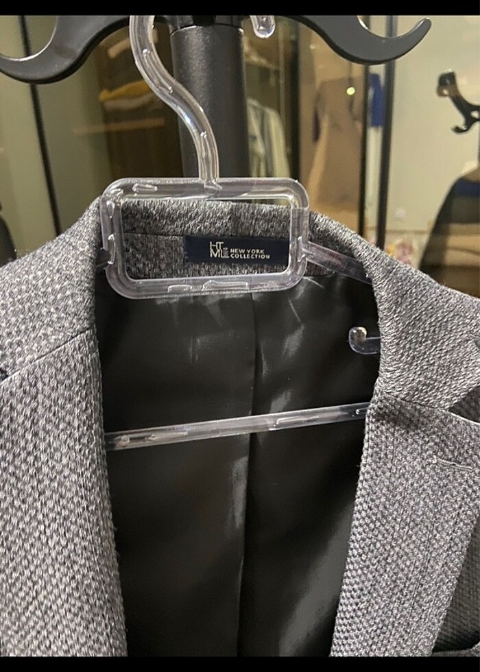 Blazer Ceket Gri - Görsel 2