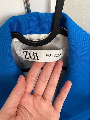 Zara Zara yeni mavi blazer