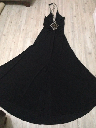 Siyah şık elbise 38-40 giyenler için 