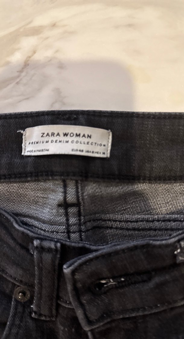 Siyah Kürklü Erkek Denim Pantolon - Görsel 3