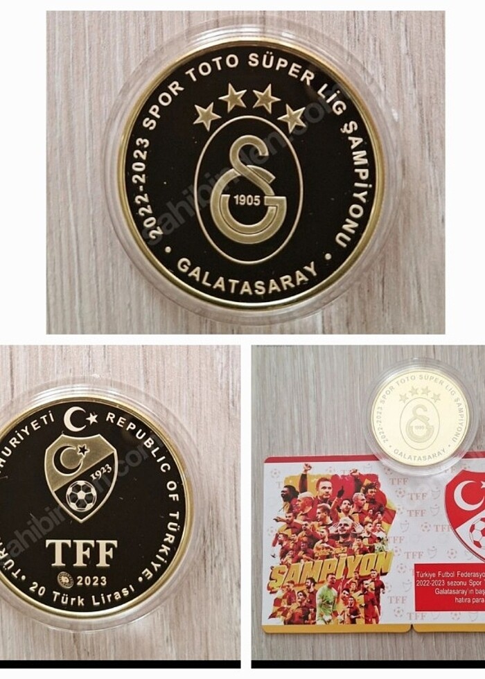 GALATASARAY ŞAMPİYONLUK ALTIN PARASI - Görsel 4