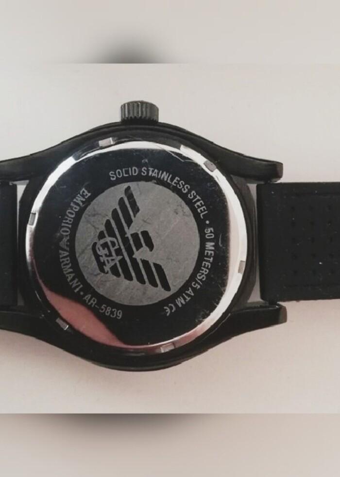 EMPORİO ARMANİ SAAT ORJİNAL  - Görsel 3