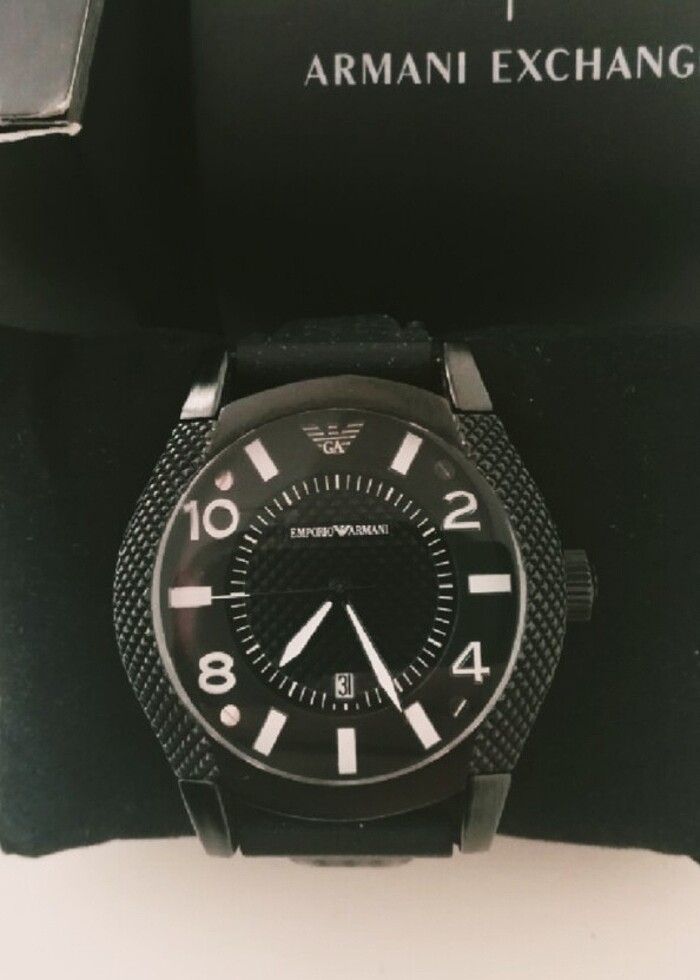 EMPORİO ARMANİ SAAT ORJİNAL  - Görsel 5