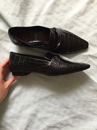 38 Beden siyah Renk Zara Kadın Oxford/Loafer