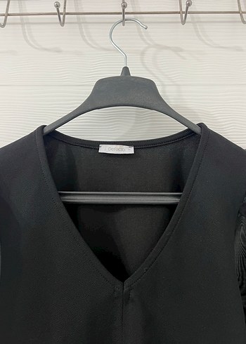 V Yaka Bluz - Görsel 2
