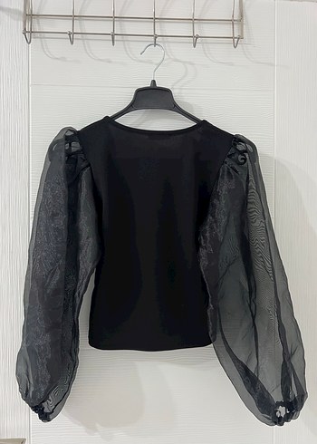 V Yaka Bluz - Görsel 3