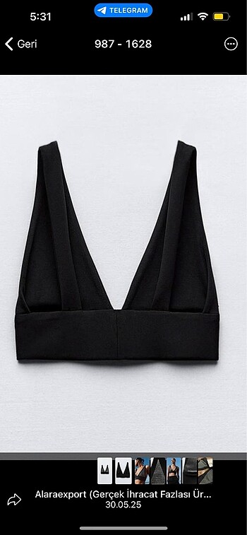 m Beden zara bra