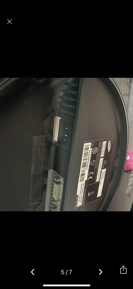 Siyah Samsung SyncMaster 732B Monitör - Görsel 5