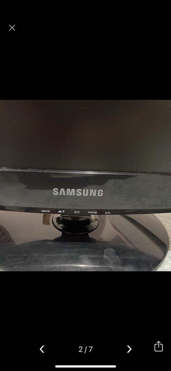 Siyah Samsung SyncMaster 732B Monitör - Görsel 2