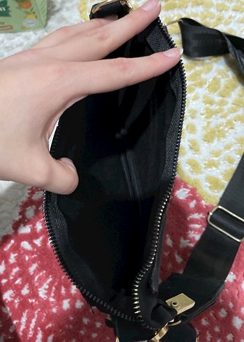 Siyah Deri Kadın Çanta - Görsel 2