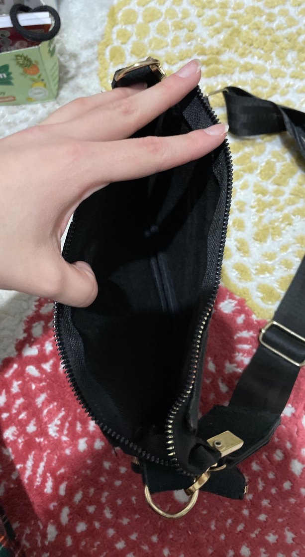 Siyah Deri Kadın Çanta - Görsel 2