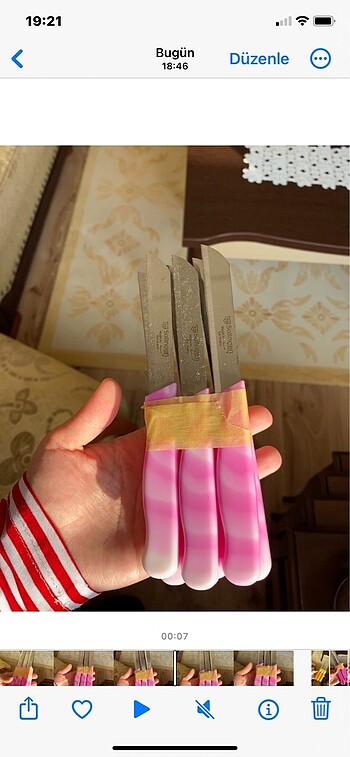  Beden çeşitli Renk orijinal solingen bıçaklar 6 lıdır pazarlık var