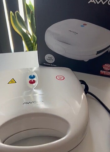 Awox mini tost Makinesi alt üst çift taraflı ısıtıyor 