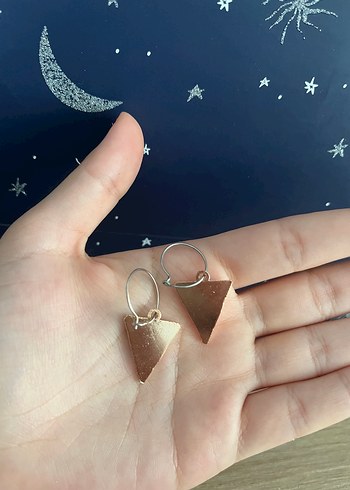 Accessorize Üçgen Midi Küpeler