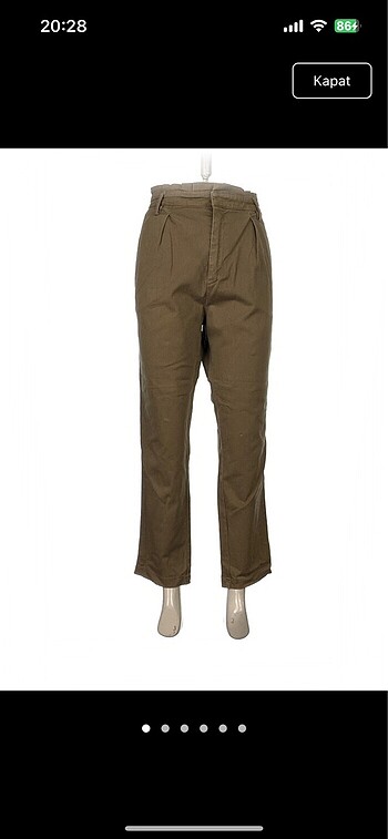 stradivarius haki pantolon