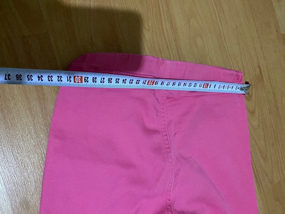 Kız Çocuk Pembe Dar Kesim Pantolon 9 yaş - Görsel 5
