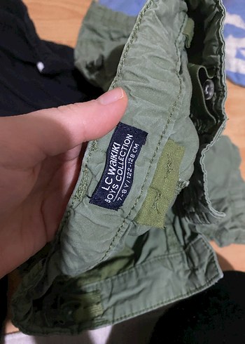 Erkek Çocuk Keten Kumaş Kemerli Şort - Görsel 4