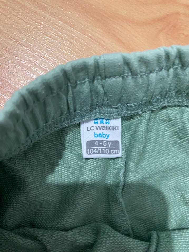 Erkek Çocuk Bej Rahat Kesim Eşofman Altı - Görsel 3