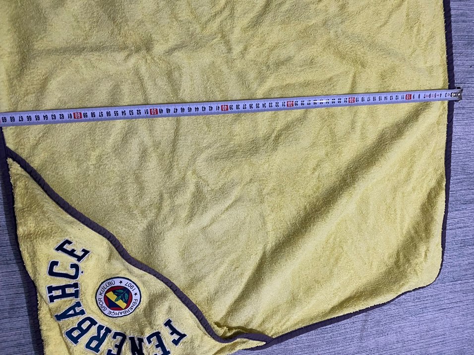Sarı Nakışlı Fenerbahçe Havlusu - Görsel 3