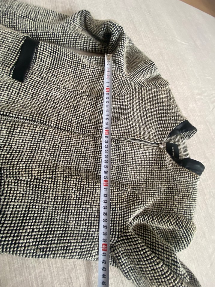 Gri Kemerli Kadın Midi Palto - Görsel 4