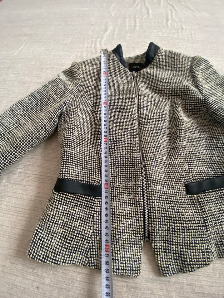 Gri Kemerli Kadın Midi Palto - Görsel 3