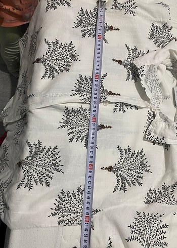 Bohem Desenli Uzun Kollu Kadın Gömlek - Görsel 4