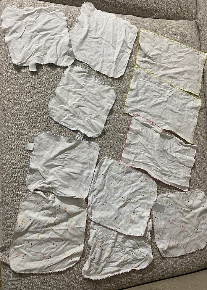 11 Adet Bebek Ağız bezi - Görsel 2