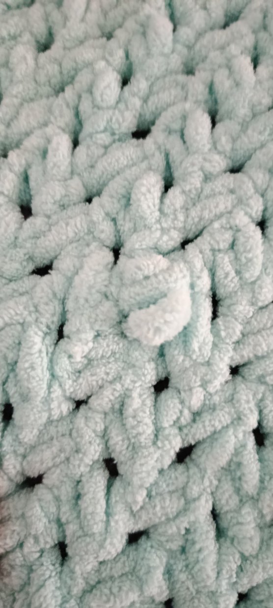 Gri Örgü Çocuk Battaniyesi - Görsel 3