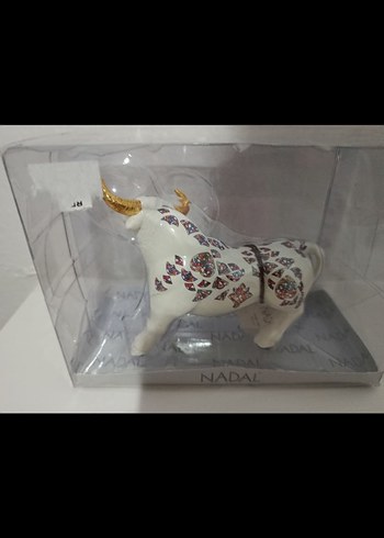 Nadal Beyaz Dekoratif Unicorn Figür - Görsel 2