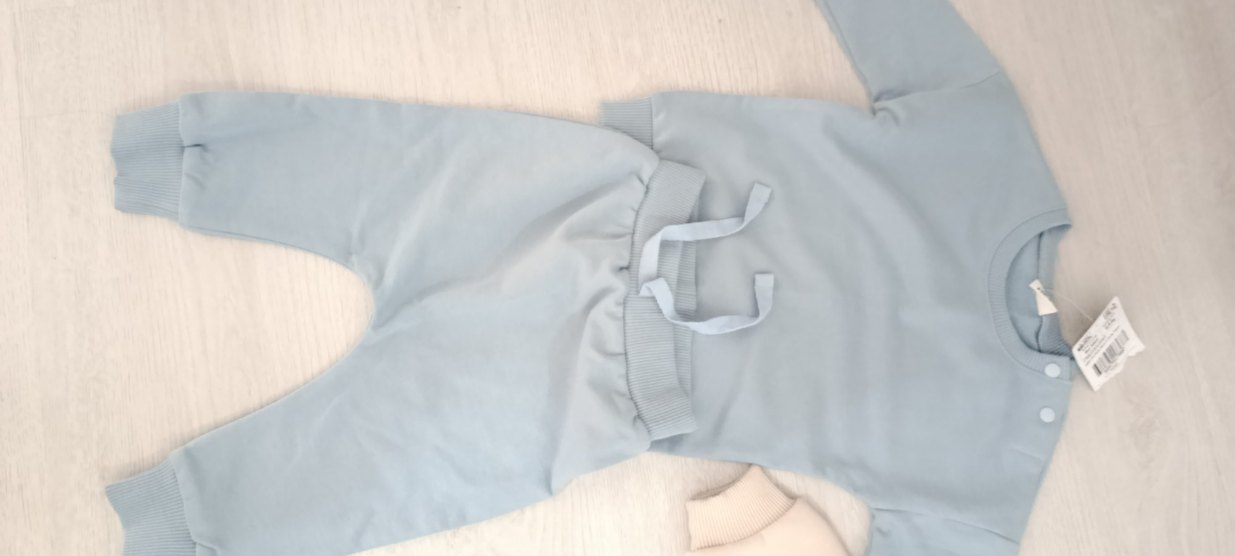 Bebek Erkek Mavi Streetwear Takım - Görsel 4