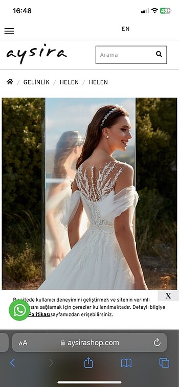 Aysira gelinlik - Görsel 5