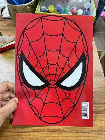 Spiderman Boyama Kitabı Seti