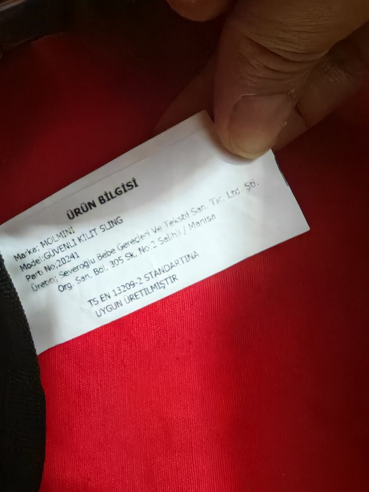 Molmini Bebek Taşıyıcı siling - Görsel 3