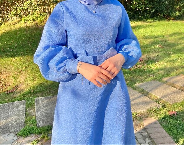 Suud Collection Suud Mavi abiye