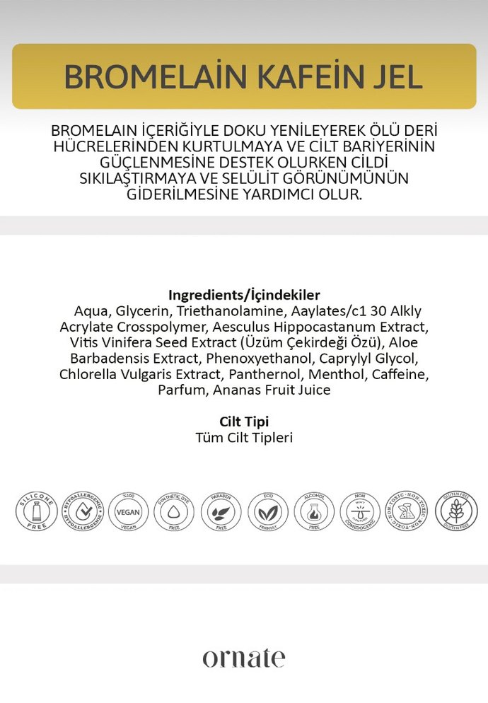 Ornate Sıkılaştırıcı Jel 250 ml - Görsel 5