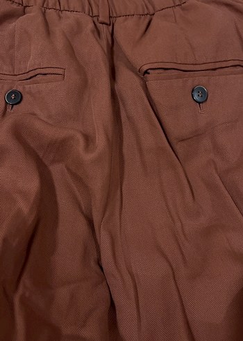 Rahat Kesim Keten Kadın Pantolon - Görsel 2