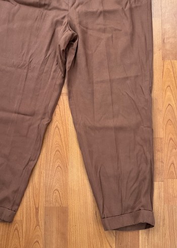 Rahat Kesim Keten Kadın Pantolon - Görsel 4