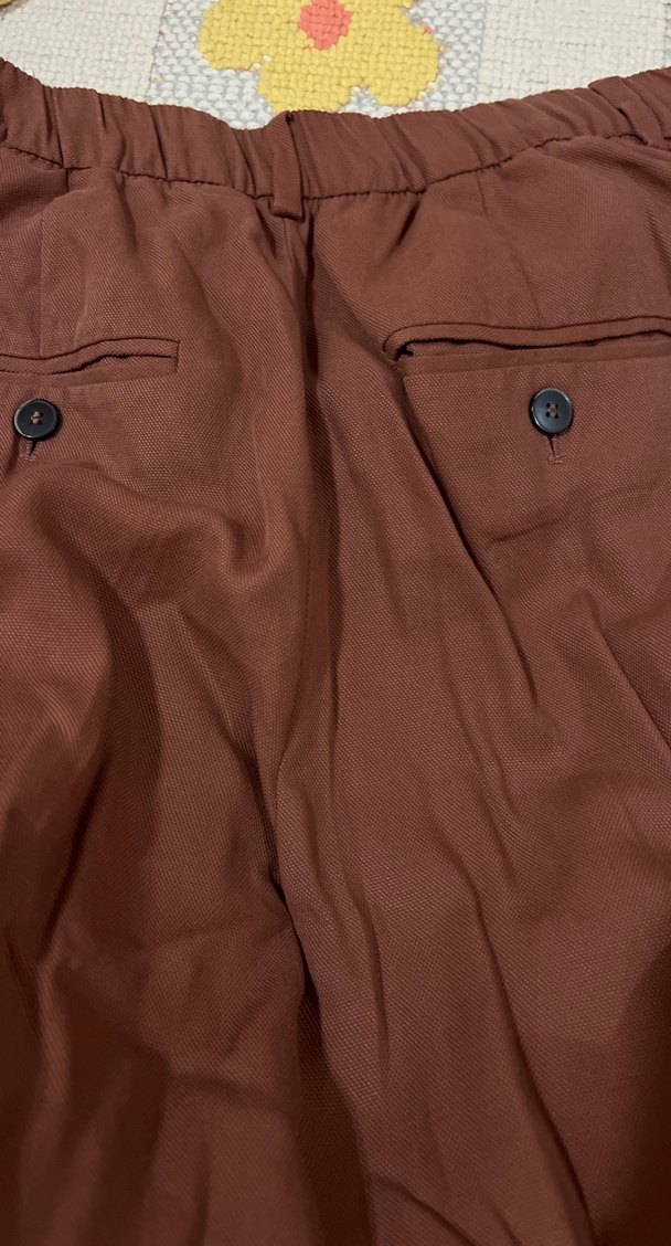 Rahat Kesim Keten Kadın Pantolon - Görsel 2