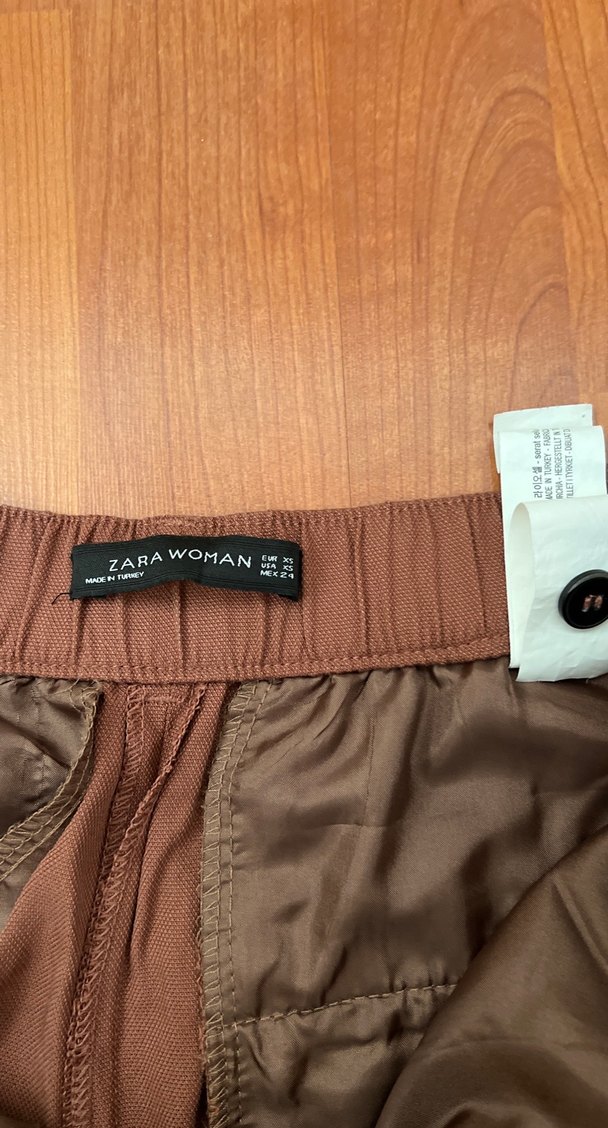 Rahat Kesim Keten Kadın Pantolon - Görsel 5