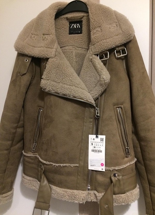 Zara Biker Mont Zara Mont 20 İndirimli Gardrops