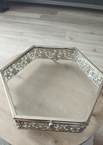 Gümüş kaplama nişan bohça kutusu - Görsel 5