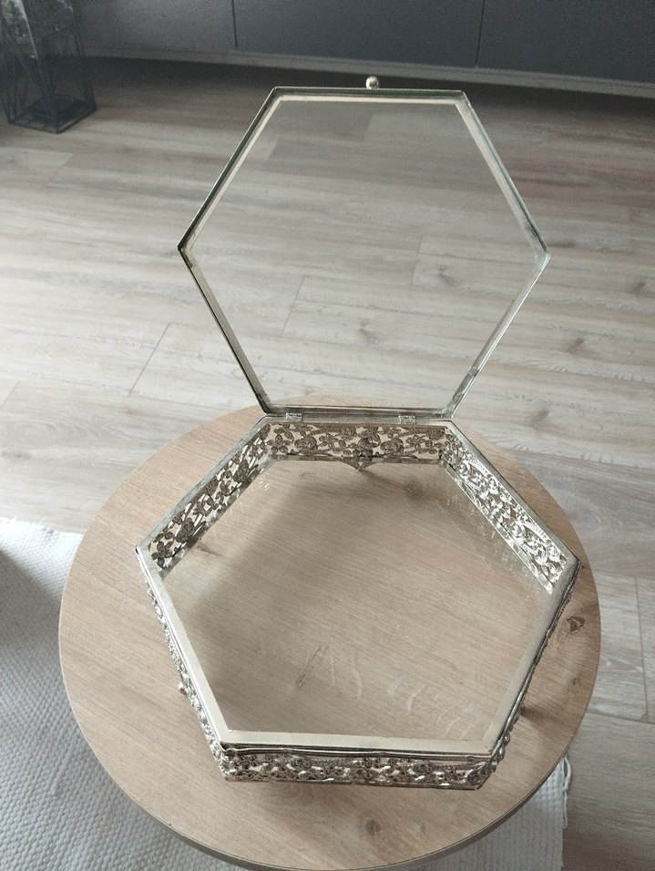 Gümüş kaplama nişan bohça kutusu - Görsel 3